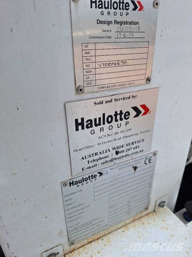 Haulotte Star 10 Pienikokoiset itseliikkuvat puominostimet