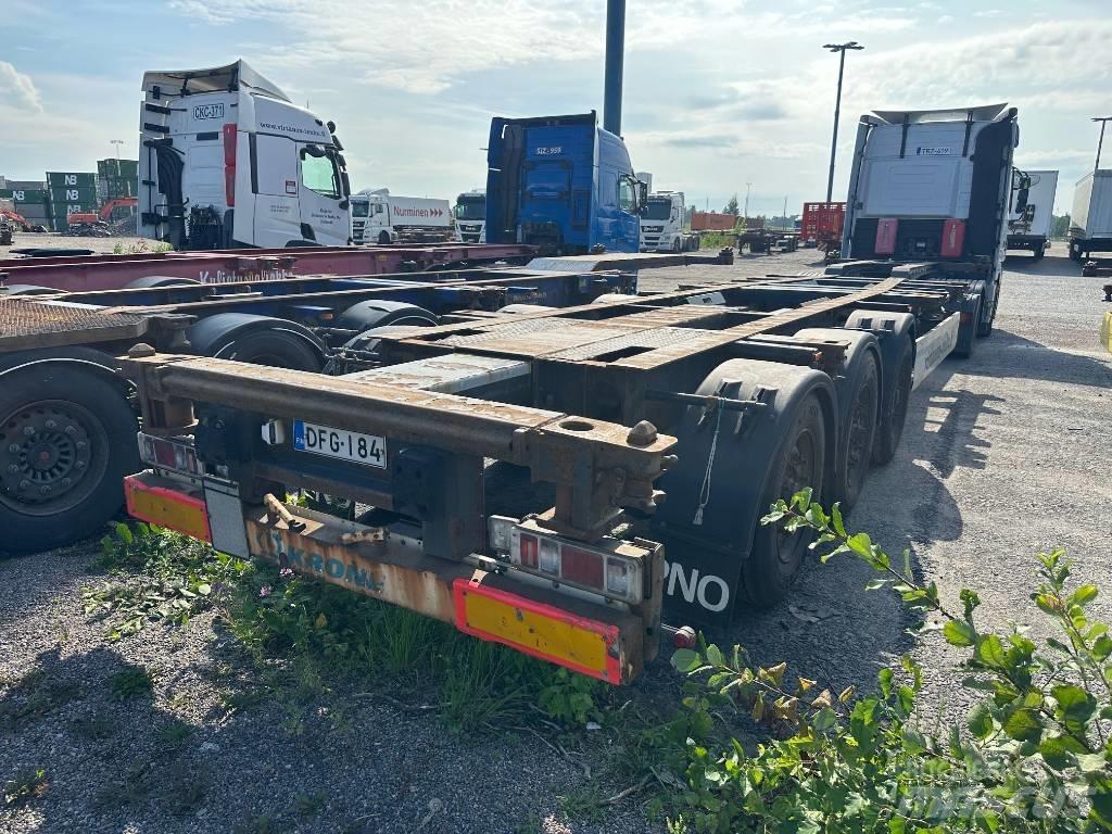 Krone SD DFG-184 Konttipuoliperävaunut