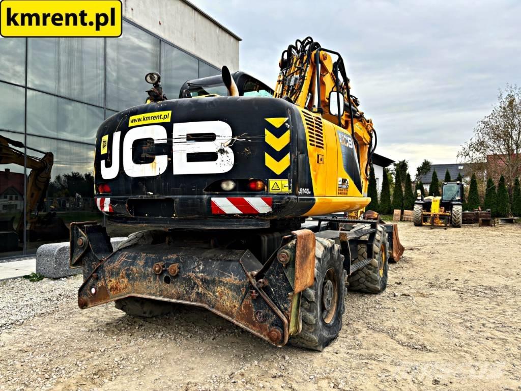 JCB JS 145 W Pyöräkaivukoneet