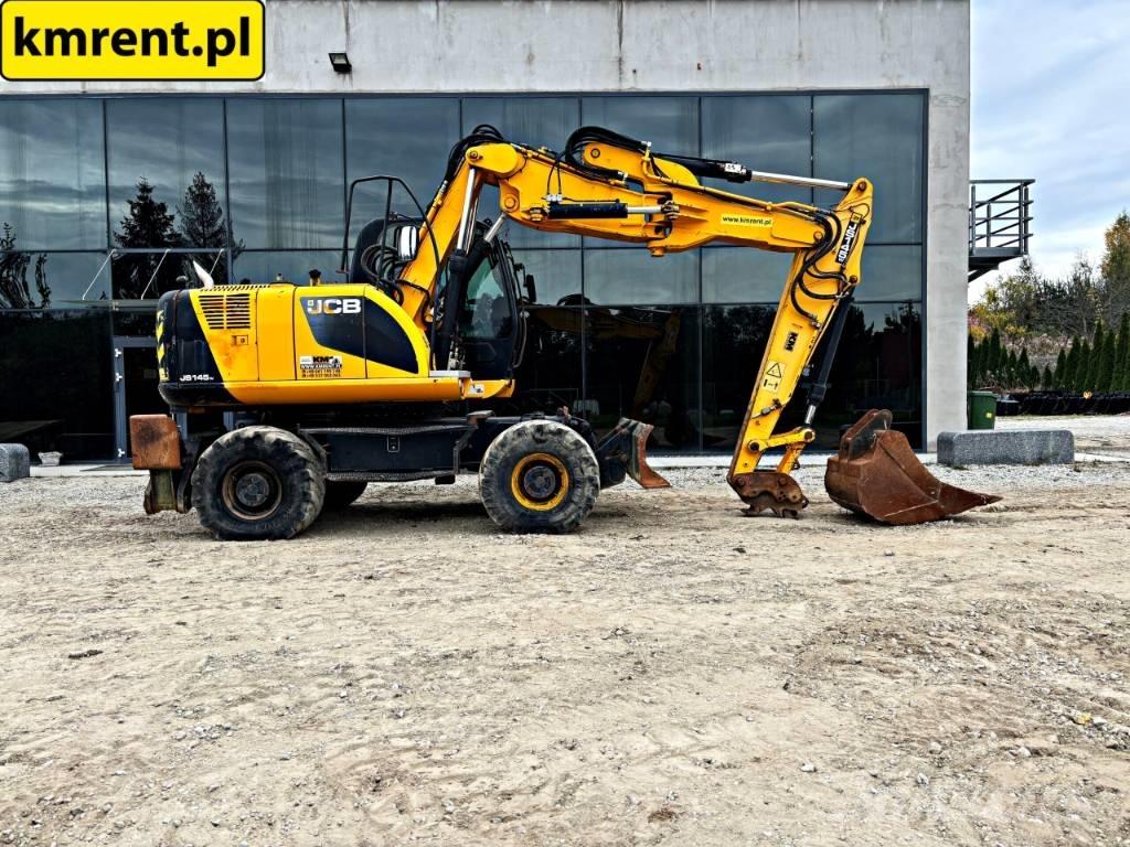 JCB JS 145 W Pyöräkaivukoneet