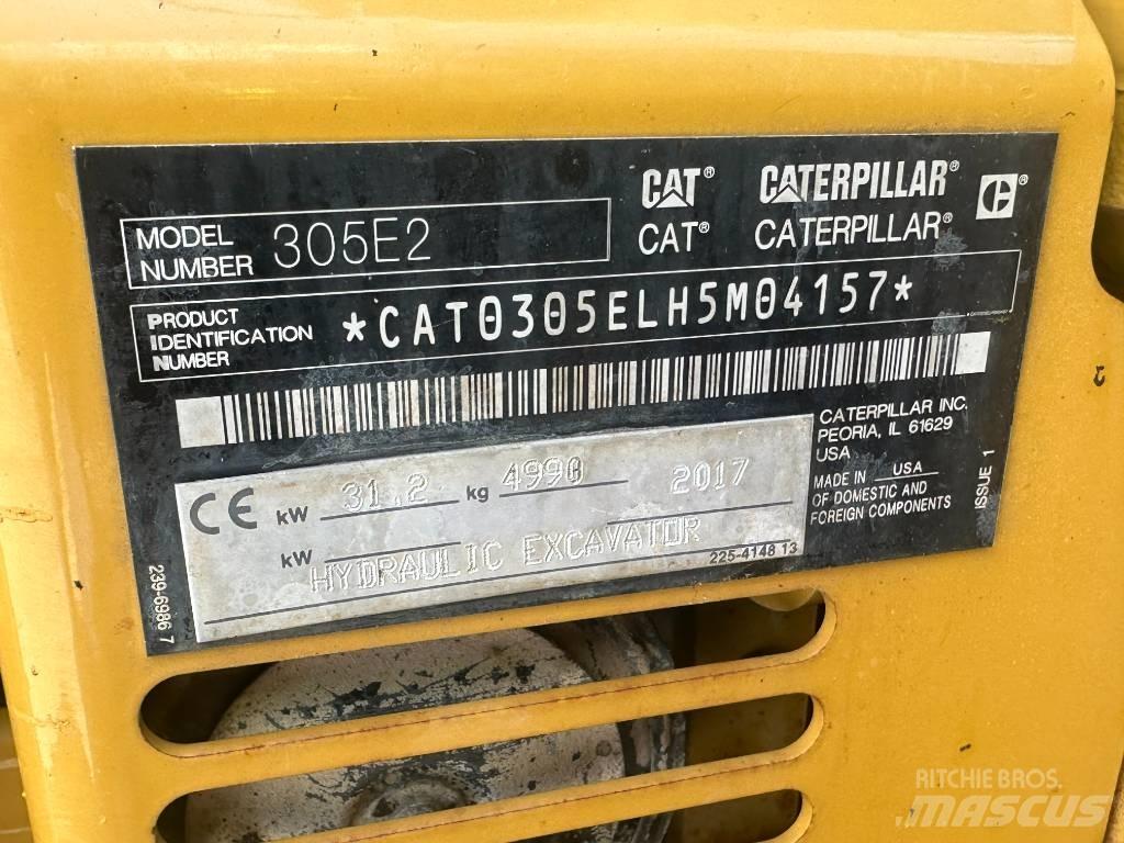CAT 305 E CR Minikaivukoneet < 7t