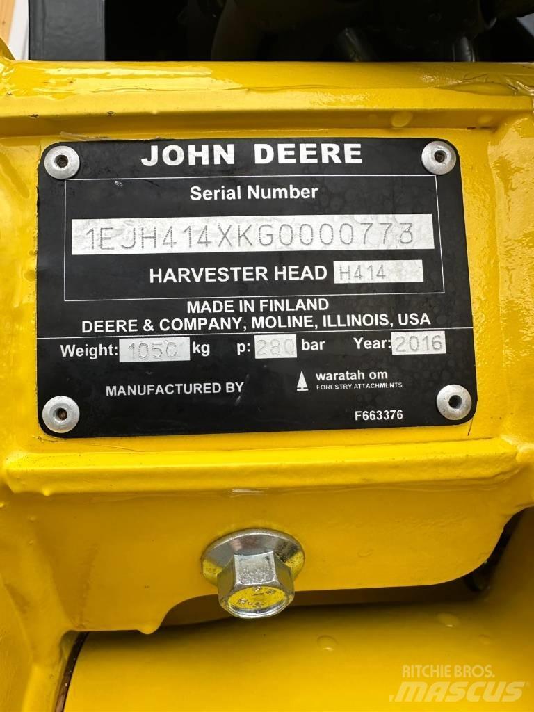 John Deere H 414 Hakkuupäät