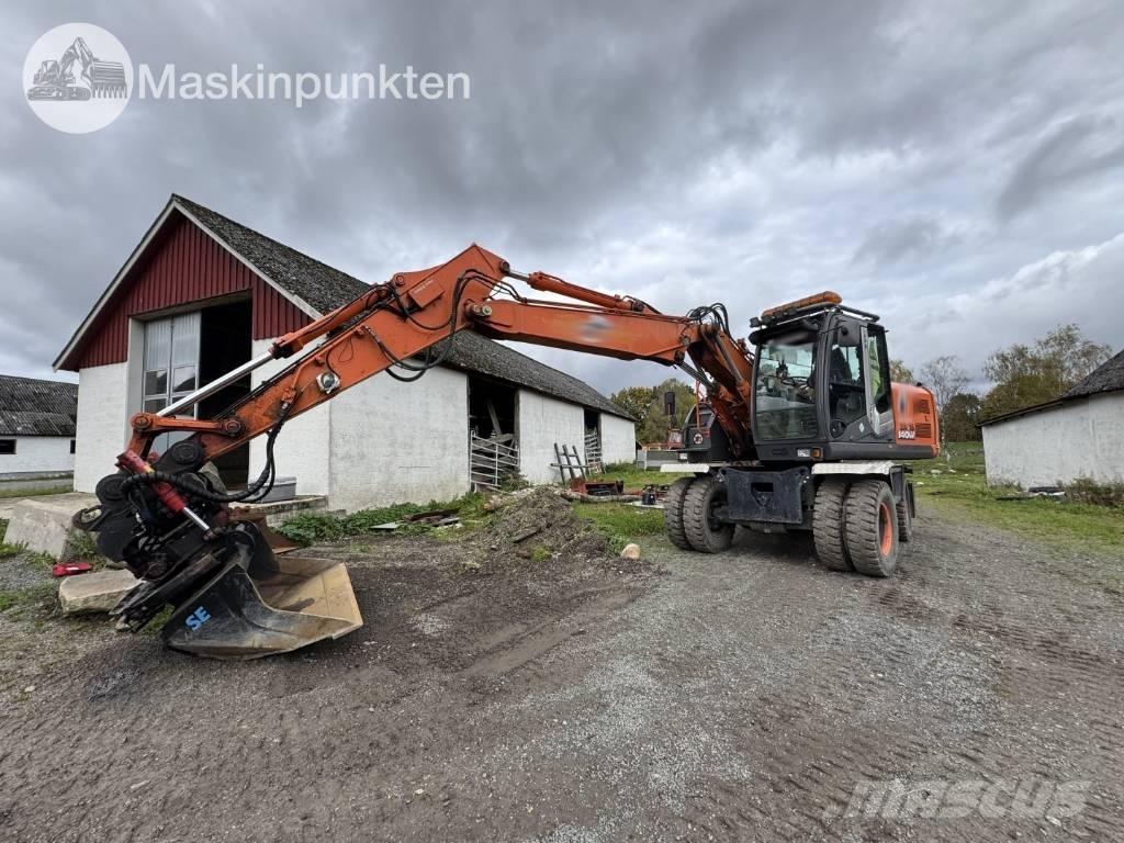 Hitachi ZX 140 W-3 Pyöräkaivukoneet