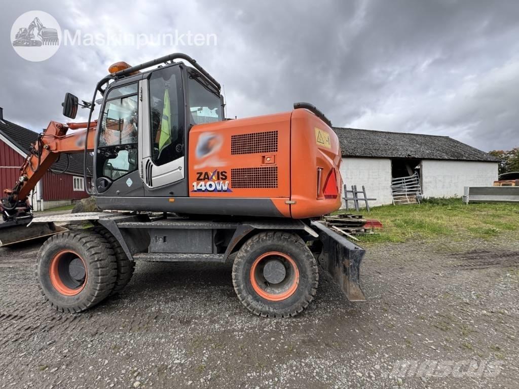 Hitachi ZX 140 W-3 Pyöräkaivukoneet