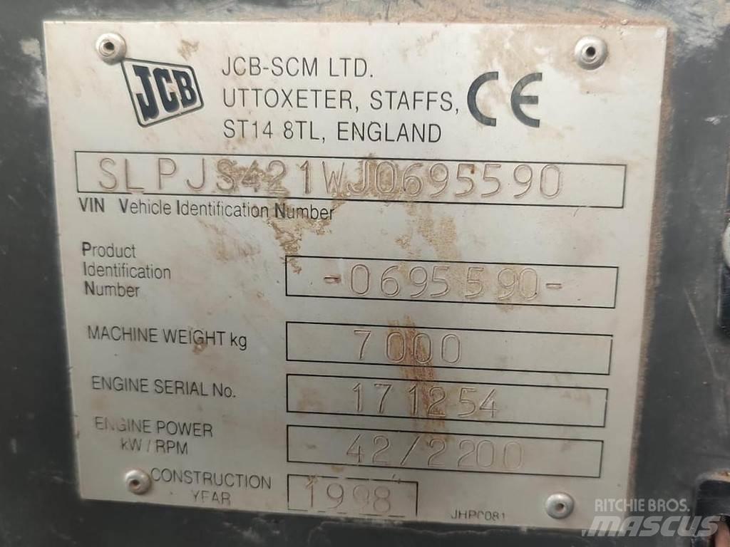 JCB JS70 Midikaivukoneet 7t - 12t