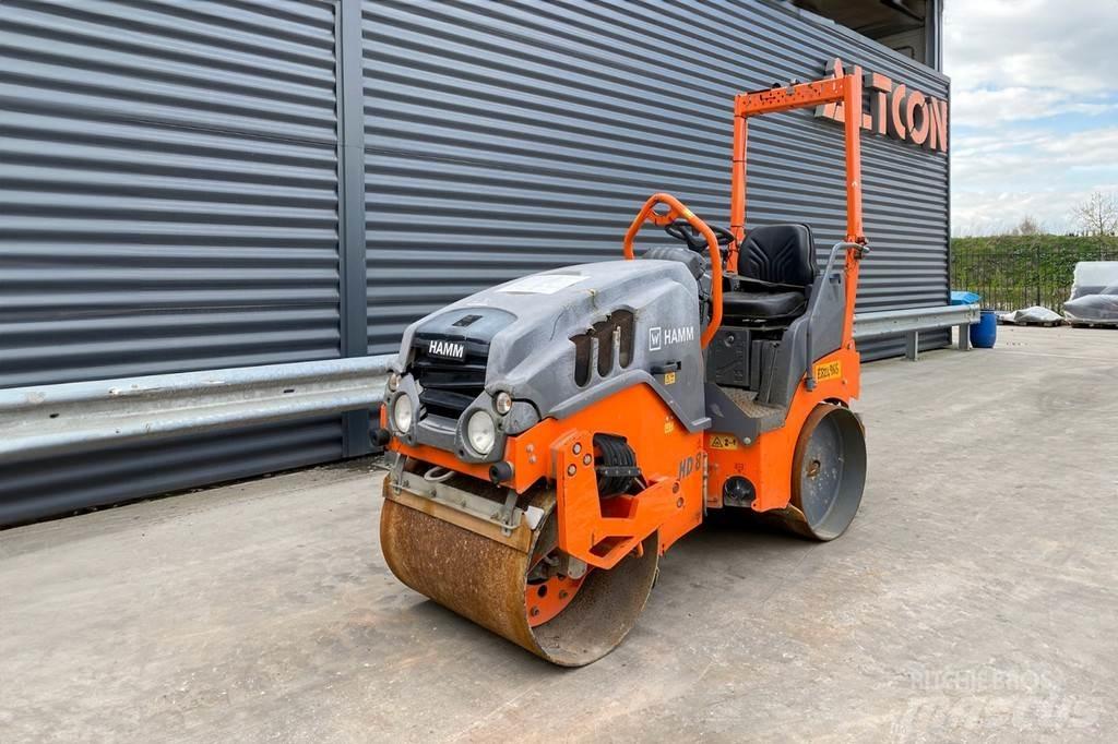 Hamm HD 8 VV Tandemjyrät