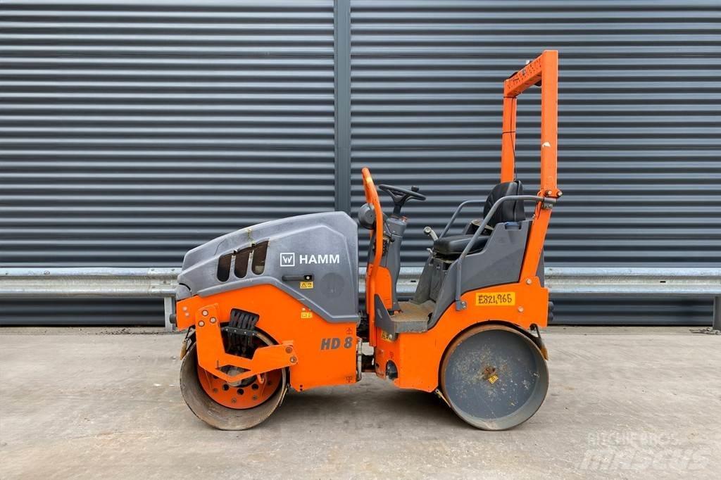 Hamm HD 8 VV Tandemjyrät
