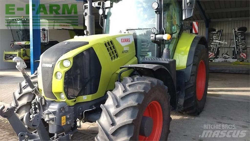 CLAAS arion 650 Traktorit