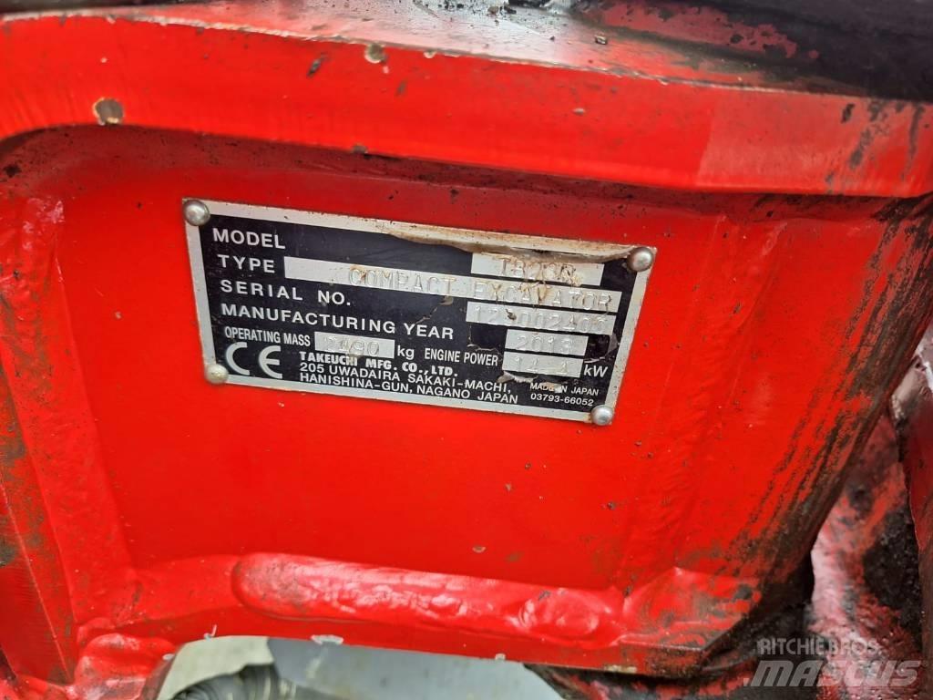 Takeuchi TB23R Minikaivukoneet < 7t