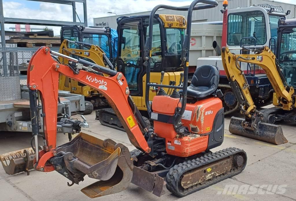 Kubota U 10-3 Minikaivukoneet < 7t