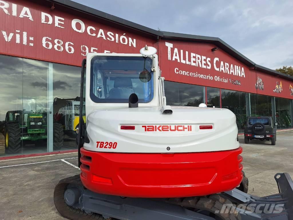 Takeuchi TB 290 Midikaivukoneet 7t - 12t