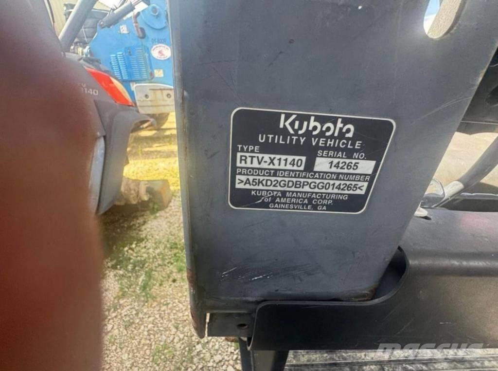 Kubota RTV-X 1140 Taajamakoneet