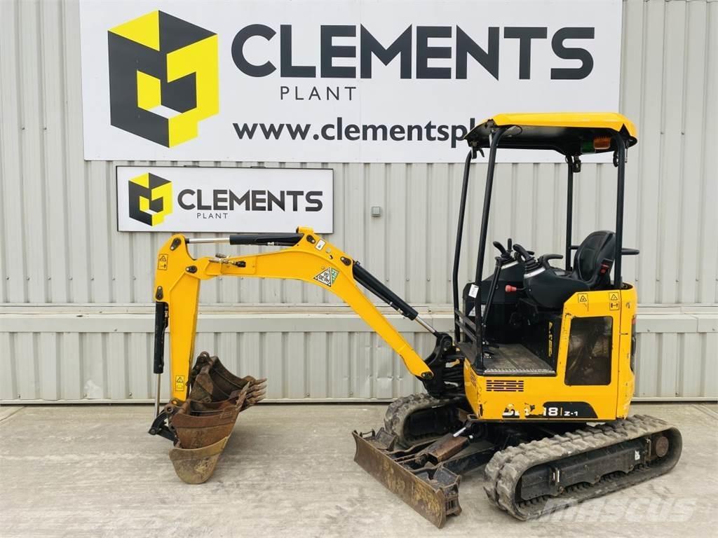 JCB 18Z-1 Minikaivukoneet < 7t