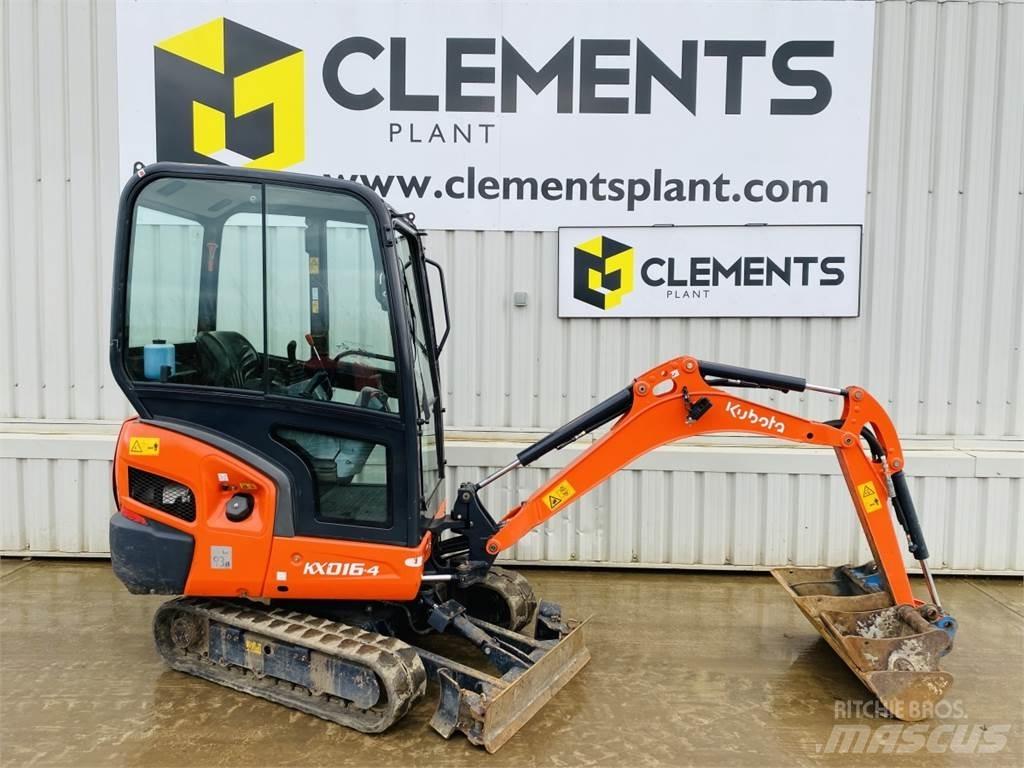 Kubota KX016-4 Minikaivukoneet < 7t