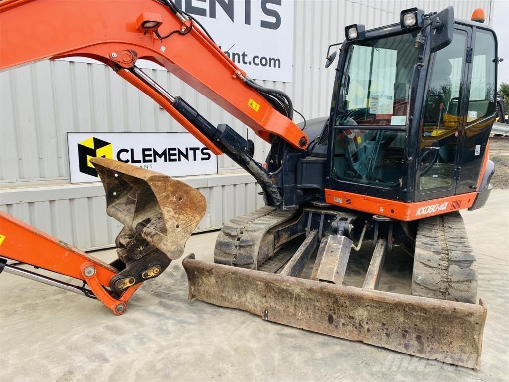 Kubota KX080-4a Midikaivukoneet 7t - 12t