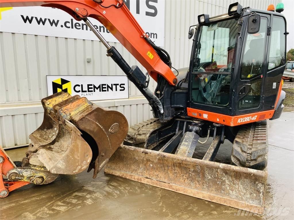 Kubota KX080-4a Midikaivukoneet 7t - 12t