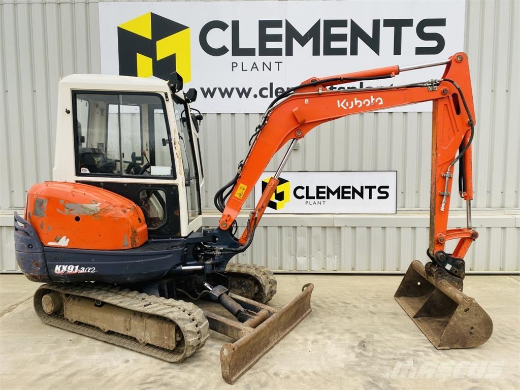 Kubota KX91-3a2 Minikaivukoneet < 7t