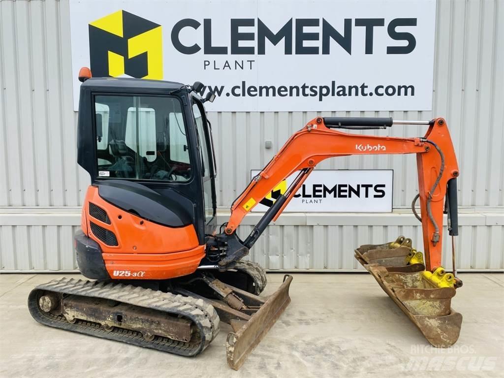 Kubota U25-3EU Minikaivukoneet < 7t