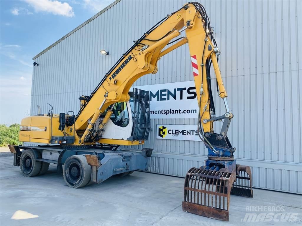 Liebherr 316 Telakaivukoneet