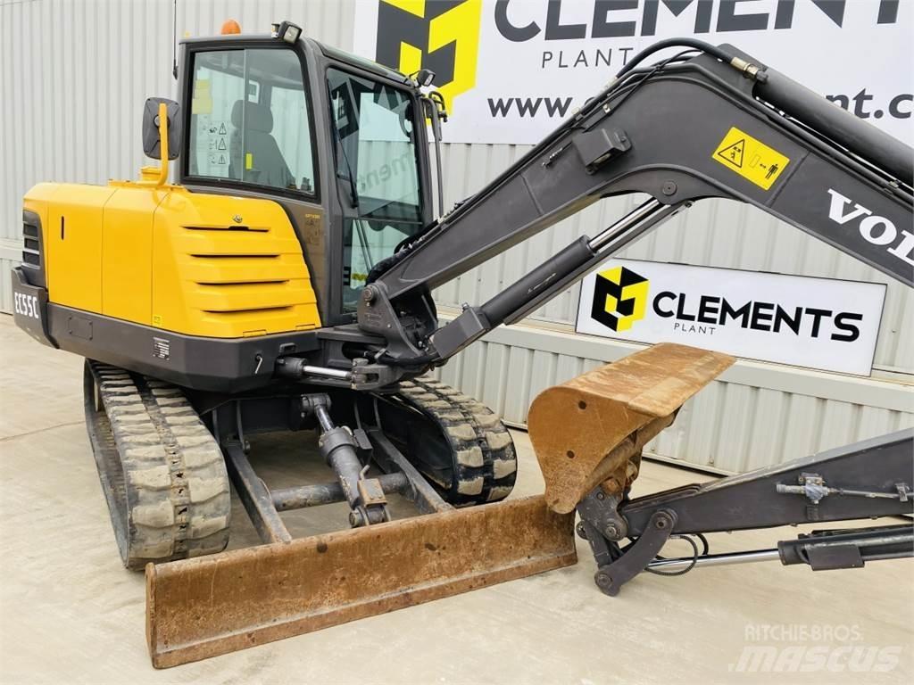 Volvo EC55C Midikaivukoneet 7t - 12t