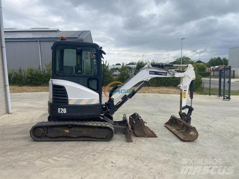 Bobcat E 26 Pyöräkaivukoneet