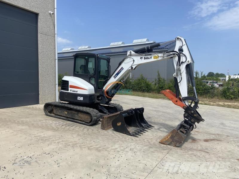 Bobcat E 50 Pyöräkaivukoneet