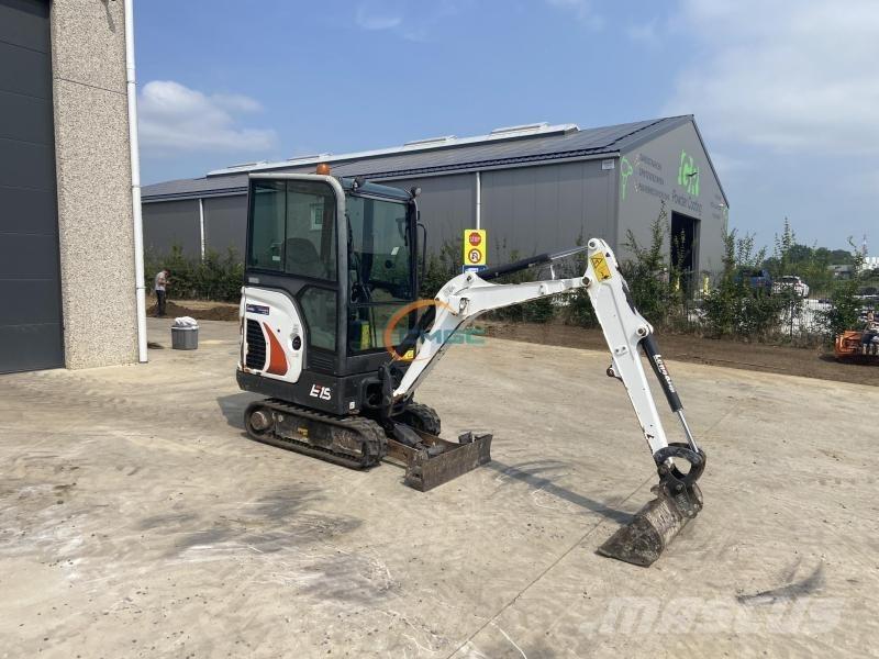 Bobcat E19 Pyöräkaivukoneet