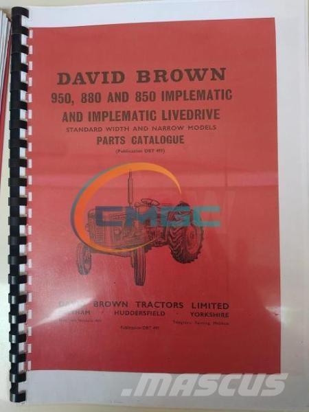 David Brown 850 Traktorit