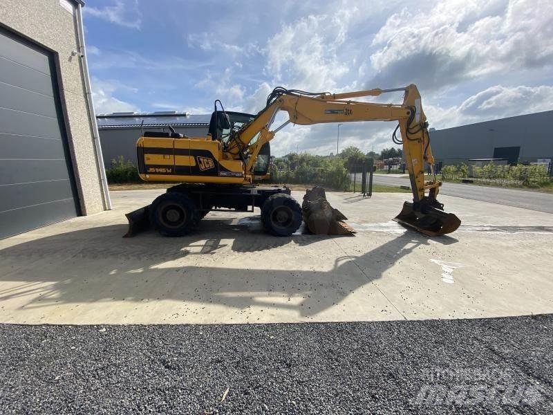 JCB JS145W Pyöräkaivukoneet