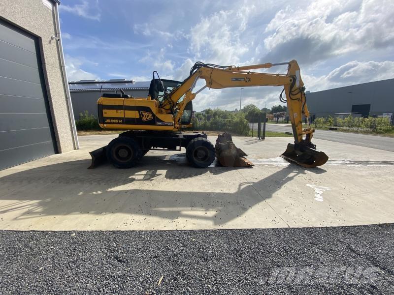 JCB JS145W Pyöräkaivukoneet