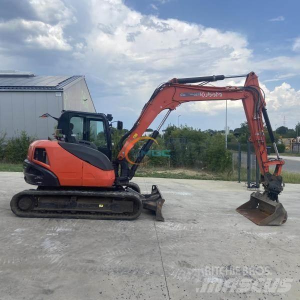 Kubota KX080-4 Pyöräkaivukoneet
