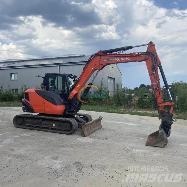Kubota KX080-4 Pyöräkaivukoneet