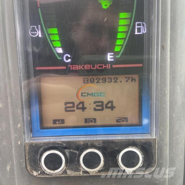 Takeuchi TB216 Pyöräkaivukoneet