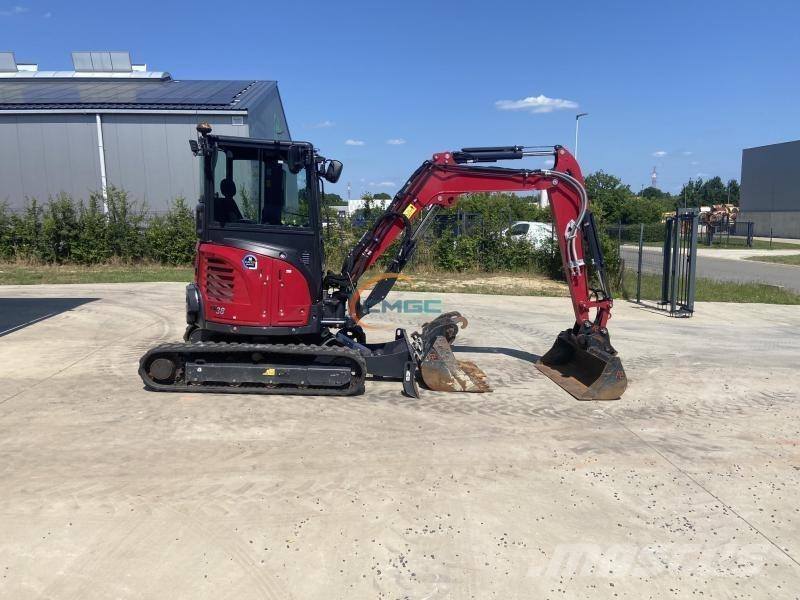 Yanmar VIO38-6 Pyöräkaivukoneet