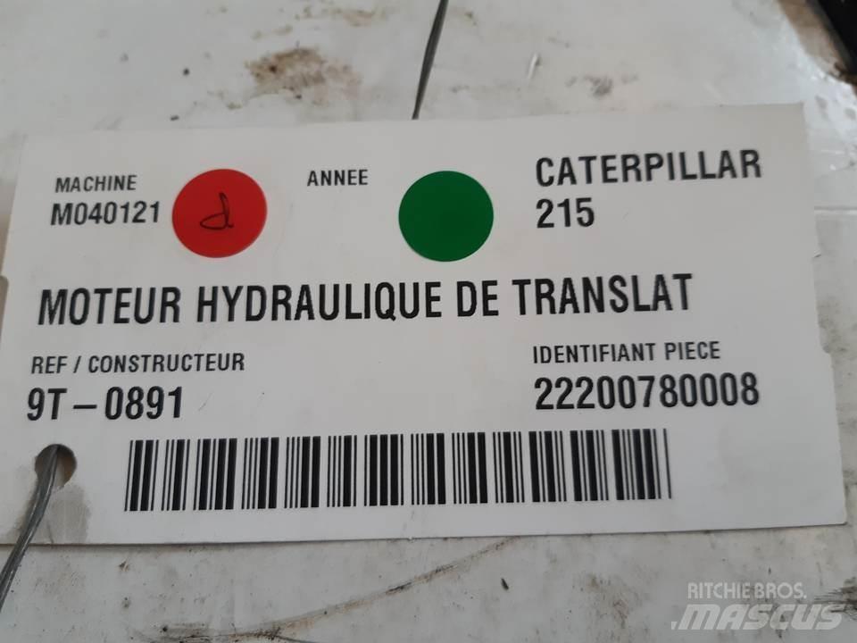 CAT 215 Hydrauliikka