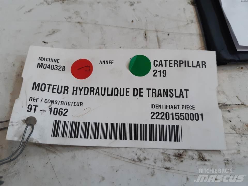 CAT 219 Hydrauliikka