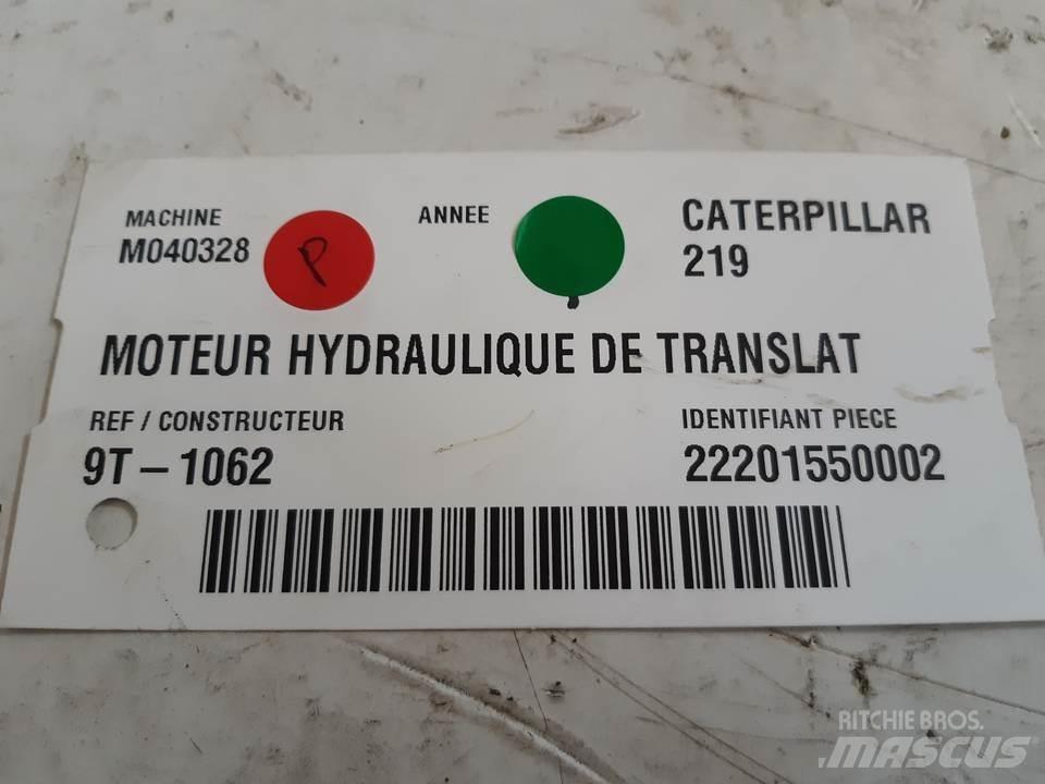 CAT 219 Hydrauliikka