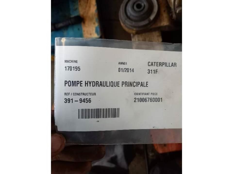 CAT 311F Hydrauliikka