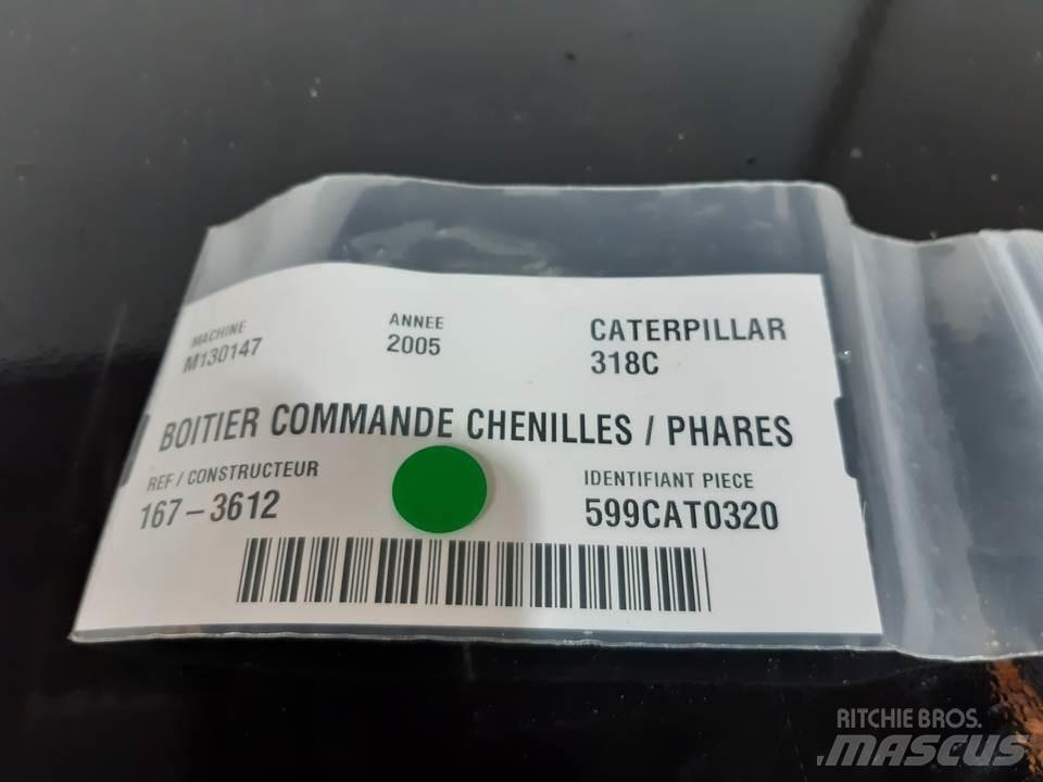 CAT 318C Ohjaamo ja sisusta