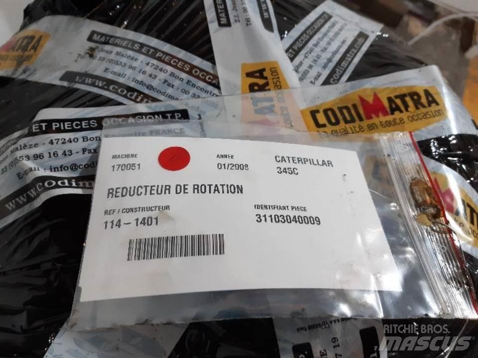 CAT 345C Vaihteisto