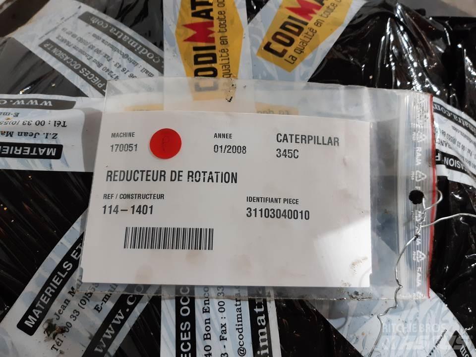 CAT 345C Vaihteisto