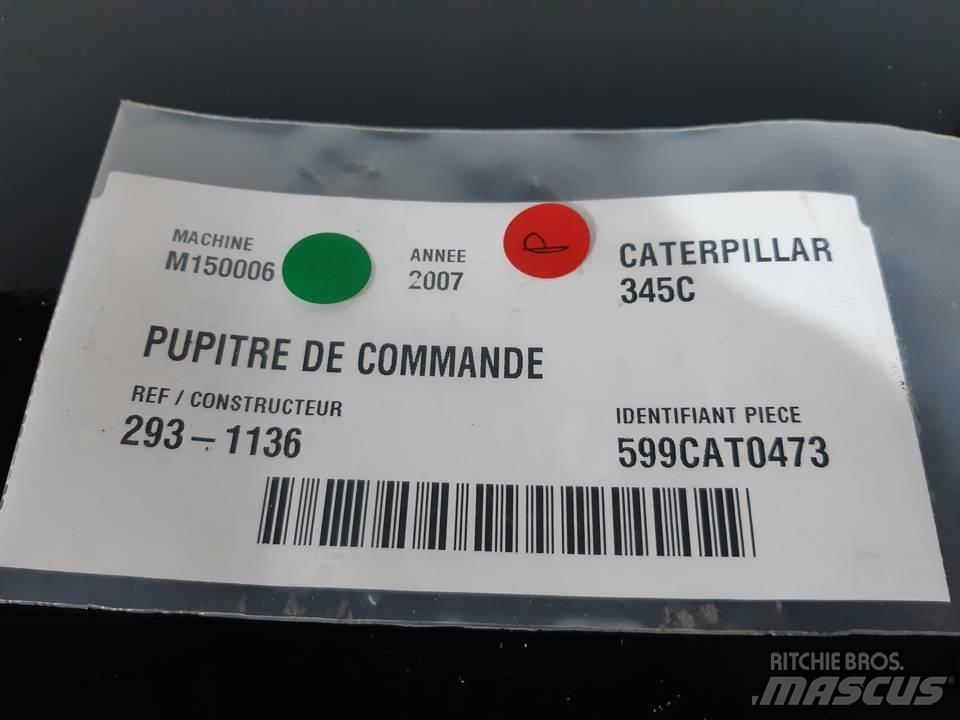CAT 345C Ohjaamo ja sisusta