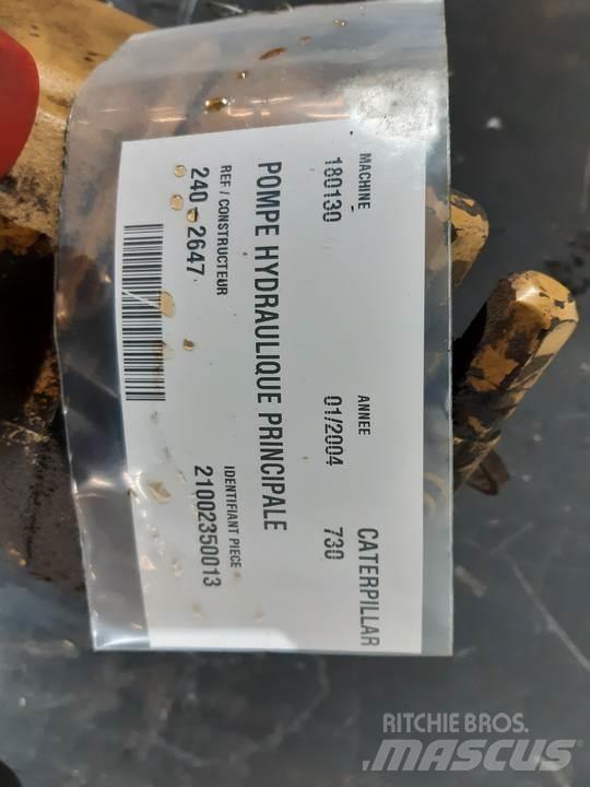 CAT 730 Hydrauliikka