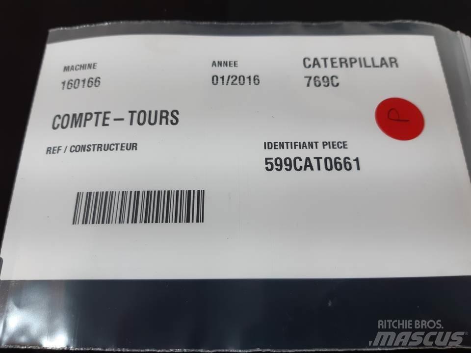 CAT 769C Ohjaamo ja sisusta