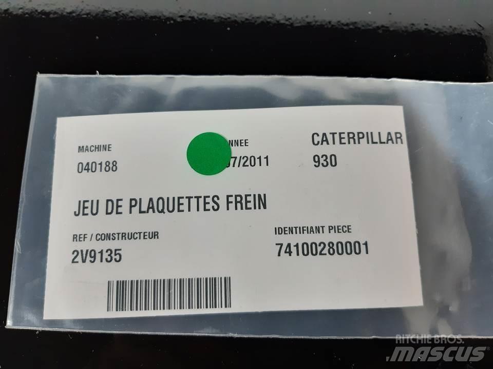 CAT 930 Ketjut, telat ja alustat