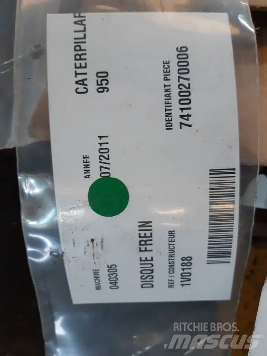CAT 950 Ketjut, telat ja alustat