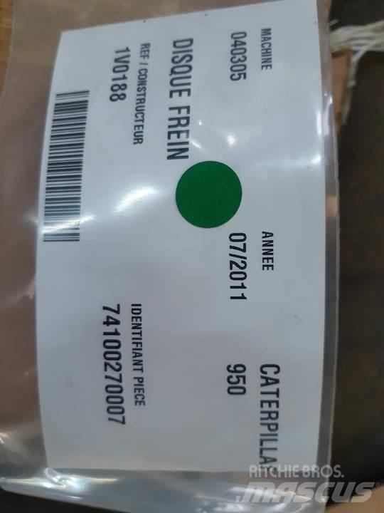 CAT 950 Ketjut, telat ja alustat