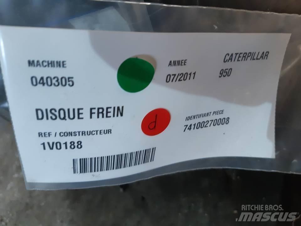 CAT 950 Ketjut, telat ja alustat