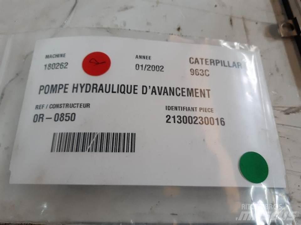 CAT 963C Hydrauliikka