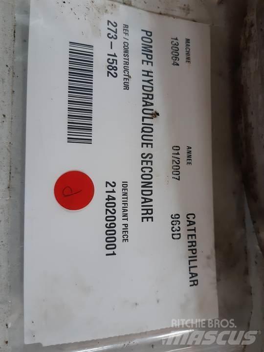 CAT 963D Hydrauliikka